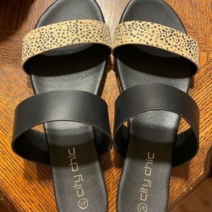 NEW sandals by City Chic.  Size 41 (10)